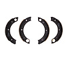 1902-0900-00 Parking Brake Shoes, 1969-2004 Porsche, Position: Parking