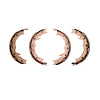 1902-1022-00 Parking Brake Shoes, Fits Select Subaru, Position: Parking - image 1