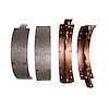 1903-0154-00 Premium Riveted Brake Shoes, 1949-1971 Ford/Lincoln/Mercury/Mazda, Position: Front - image 1