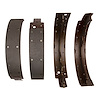 1903-0228-00 Premium Riveted Brake Shoes, 1948-1981 Multiple Makes/Models, Position: Front, Rear - image 1