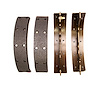 1903-0618-00 Premium Riveted Brake Shoes, 1989-2000 Ford/Lincoln/Mercury/Mazda, Position: Rear - image 1