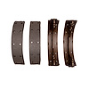 1903-0636-00 Premium Riveted Brake Shoes, 1991-2005 GM, Position: Rear - image 1