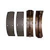 1903-0654-00 Premium Riveted Brake Shoes, 1988-1991 GM, Position: Rear - image 1