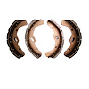 1903-0834-00 Premium Riveted Brake Shoes, 1999-2004 GM, Position: Fr
