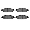 1911-1194-10 Rear Police Brake Pads Fits Select Cadillac, Chevrolet, GMC - image 1