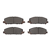 1911-2229-00 Front Police Brake Pads 2020-2024 Ford, Lincoln Police Interceptor Utility, Explorer, Aviator - image 1