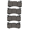 1911-2407-00 Front Police Brake Pads Fits Select Cadillac, Chevrolet - image 1