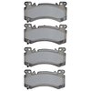 1911-2407-00 Front Police Brake Pads Fits Select Cadillac, Chevrolet - image 2