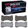 1911-2407-00 Front Police Brake Pads Fits Select Cadillac, Chevrolet - image 4