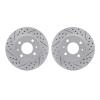2002-03002 Geoperformance Drilled/Slotted Brake Rotors, 2003-2006 Multiple Makes/Models, Position: Front - image 1