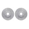2002-03003 Geoperformance Drilled/Slotted Brake Rotors, 2011-2017 Kia/Hyundai/Genesis, Position: Front - image 1