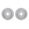 2002-03038 Geoperformance Drilled/Slotted Brake Rotors, 2010-2016 Kia/Hyundai/Genesis, Position: Rear - image 1