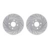 2002-07000 Geoperformance Drilled/Slotted Brake Rotors, 2009-2019 Mopar, Position: Front - image 1