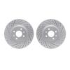 2002-07001 Geoperformance Drilled/Slotted Brake Rotors, 2012-2019 Mopar, Position: Front - image 1