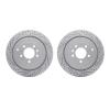 2002-11026 Geoperformance Drilled/Slotted Brake Rotors, 2005-2016 Land Rover, Position: Rear - image 1