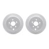 2002-13025 Geoperformance Drilled/Slotted Brake Rotors, 2014-2018 Subaru, Position: Rear - image 1