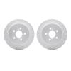 2002-13031 Geoperformance Drilled/Slotted Brake Rotors, 2005-2009 Subaru, Position: Rear - image 1