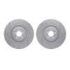 2002-20006 Geoperformance Drilled/Slotted Brake Rotors, Fits Select Jaguar, Position: Front