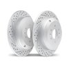 2002-21026 Geoperformance Drilled/Slotted Brake Rotors, 2009-2010 Kia/Hyundai/Genesis, Position: Rear - image 2