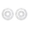 2002-21033 Geoperformance Drilled/Slotted Brake Rotors, 2015-2020 Kia/Hyundai/Genesis, Position: Rear - image 1