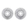 2002-27001 Geoperformance Drilled/Slotted Brake Rotors, 2007-2018 Multiple Makes/Models, Position: Front - image 1