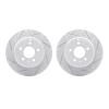 2002-27023 Geoperformance Drilled/Slotted Brake Rotors, 1996-2004 Volvo, Position: Rear - image 1
