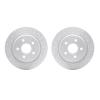 2002-27024 Geoperformance Drilled/Slotted Brake Rotors, 2004-2013 Volvo, Position: Rear - image 1