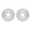 2002-27025 Geoperformance Drilled/Slotted Brake Rotors, 1999-2009 Volvo, Position: Rear - image 1