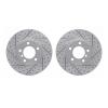 2002-31004 Geoperformance Drilled/Slotted Brake Rotors, 2007-2021 BMW, Position: Front - image 1