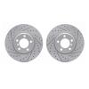 2002-31006 Geoperformance Drilled/Slotted Brake Rotors, 2012-2018 BMW, Position: Front - image 1