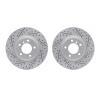 2002-31012 Geoperformance Drilled/Slotted Brake Rotors, 2001-2008 BMW, Position: Front - image 1