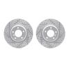 2002-31013 Geoperformance Drilled/Slotted Brake Rotors, 2006-2012 BMW, Position: Front - image 1