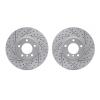 2002-31023 Geoperformance Drilled/Slotted Brake Rotors, 2000-2003 BMW, Position: Front - image 1