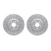 2002-31030 Geoperformance Drilled/Slotted Brake Rotors, 2009-2017 BMW, Position: Front - image 1