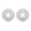 2002-31041 Geoperformance Drilled/Slotted Brake Rotors, 2011-2018 BMW, Position: Front - image 1
