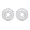 2002-31059 Geoperformance Drilled/Slotted Brake Rotors, 1984-1991 BMW, Position: Rear - image 1