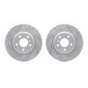 2002-31069 Geoperformance Drilled/Slotted Brake Rotors, 2012-2020 BMW, Position: Rear - image 1