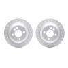2002-32016 Geoperformance Drilled/Slotted Brake Rotors, 2002-2015 Mini, Position: Rear - image 1