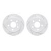 2002-32018 Geoperformance Drilled/Slotted Brake Rotors, Fits Select Mini, Position: Rear - image 1