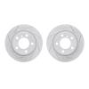 2002-32019 Geoperformance Drilled/Slotted Brake Rotors, 2011-2016 Mini, Position: Rear - image 1