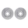 2002-39001 Geoperformance Drilled/Slotted Brake Rotors, Fits Select Mopar, Position: Front - image 1