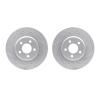 2002-39003 Geoperformance Drilled/Slotted Brake Rotors, Fits Select Mopar, Position: Front - image 1