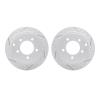 2002-39011 Geoperformance Drilled/Slotted Brake Rotors, 2007-2017 Multiple Makes/Models, Position: Rear - image 1