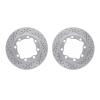 2002-40000 Geoperformance Drilled/Slotted Brake Rotors, 1988-2000 Multiple Makes/Models, Position: Front - image 1