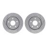 2002-40011 Geoperformance Drilled/Slotted Brake Rotors, 2008-2016 Multiple Makes/Models, Position: Front - image 1