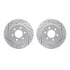 2002-40016 Geoperformance Drilled/Slotted Brake Rotors, 1997-2002 Mopar, Position: Front - image 1