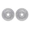 2002-40022 Geoperformance Drilled/Slotted Brake Rotors, 2015-2021 Mopar, Position: Front - image 1
