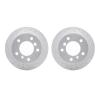 2002-40056 Geoperformance Drilled/Slotted Brake Rotors, 2002-2018 Multiple Makes/Models, Position: Rear - image 1