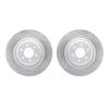 2002-40059 Geoperformance Drilled/Slotted Brake Rotors, 2003-2017 Mopar, Position: Rear - image 1