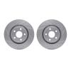 2002-42001 Geoperformance Drilled/Slotted Brake Rotors, Fits Select Mopar, Position: Front - image 1